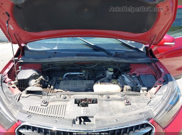 KL4CJASB0HB179634 2017 BUICK ENCORE Red Widok z tyłu
