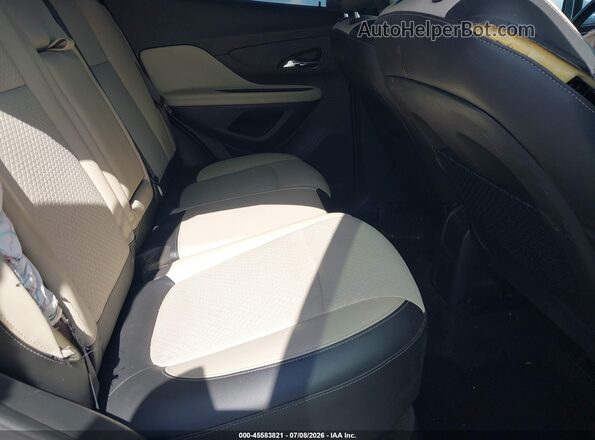 KL4CJASB0HB218285 2017 BUICK ENCORE Silver Vista de la etiqueta del VIN