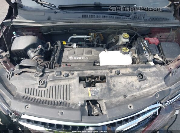 KL4CJASB0JB513215 2018 BUICK ENCORE Бордовый Вид сзади