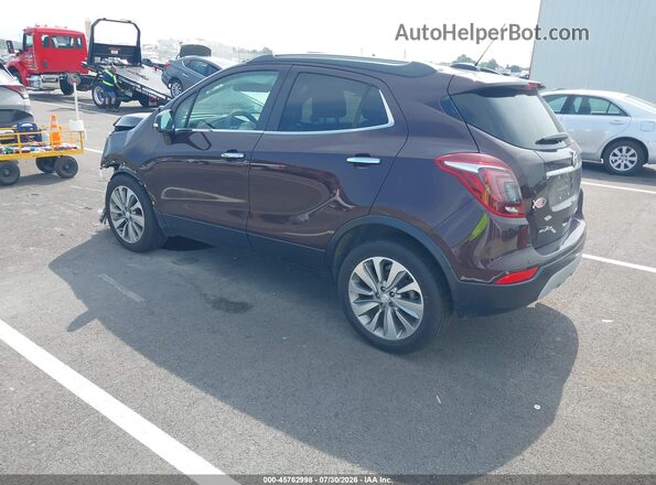 KL4CJASB0JB513215 2018 BUICK ENCORE Бордовый Задняя левая четверть