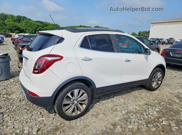 KL4CJASB0JB670999 2018 BUICK ENCORE Белый Задняя правая четверть