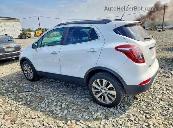 KL4CJASB0JB670999 2018 BUICK ENCORE Белый Задняя левая четверть