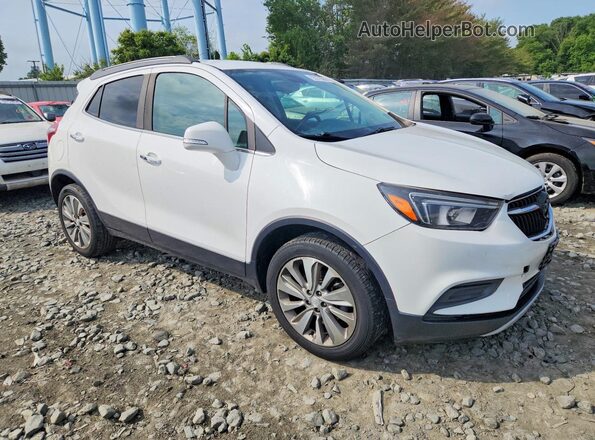 KL4CJASB0JB670999 2018 BUICK ENCORE Белый Передняя правая четверть