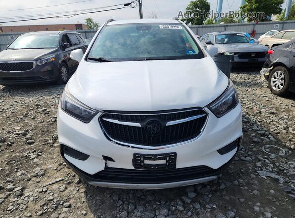 KL4CJASB0JB670999 2018 BUICK ENCORE Белый Вид спереди