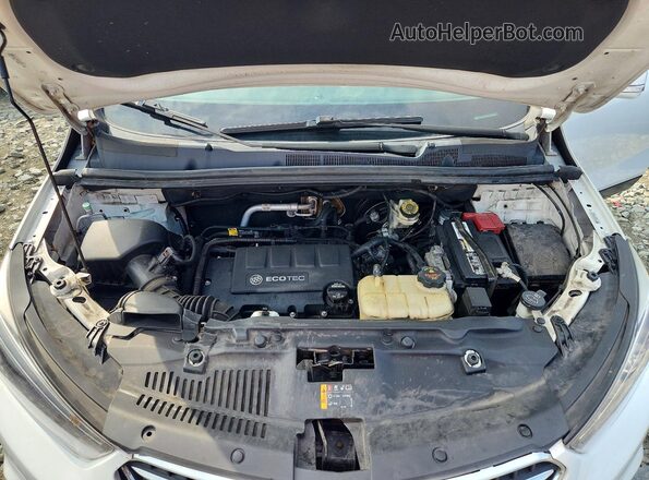KL4CJASB0JB670999 2018 BUICK ENCORE Белый Вид задней части салона
