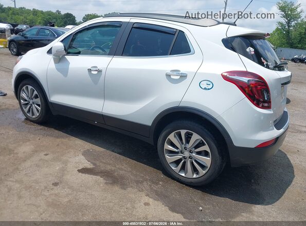 KL4CJASB0KB702402 2019 BUICK ENCORE White Trasero izquierdo
