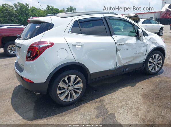 KL4CJASB0KB702402 2019 BUICK ENCORE White Trasero derecho