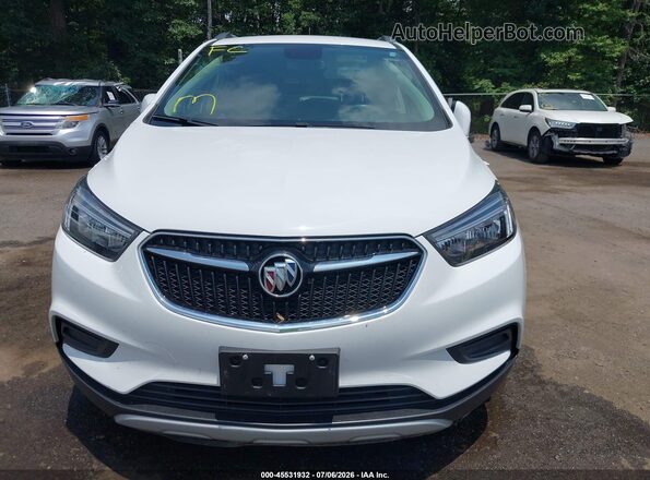 KL4CJASB0KB702402 2019 BUICK ENCORE White Vista del cuadro de instrumentos