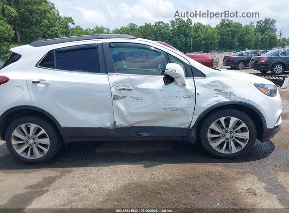 KL4CJASB0KB702402 2019 BUICK ENCORE White Vista frontal