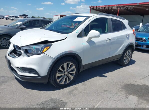 KL4CJASB0KB702688 2019 BUICK ENCORE White Front left
