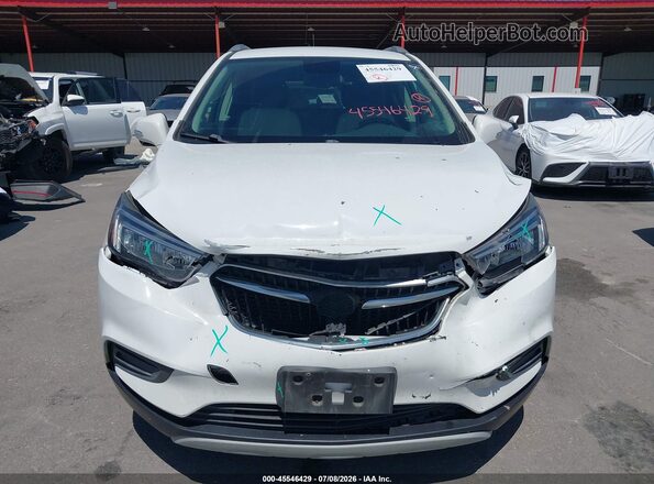 KL4CJASB0KB702688 2019 BUICK ENCORE White Instrument cluster view