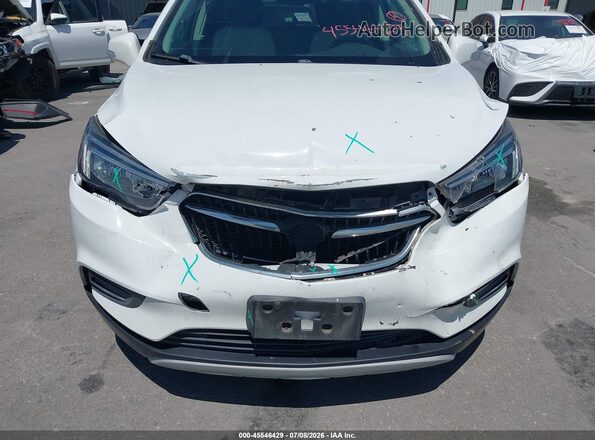 KL4CJASB0KB702688 2019 BUICK ENCORE White Front view