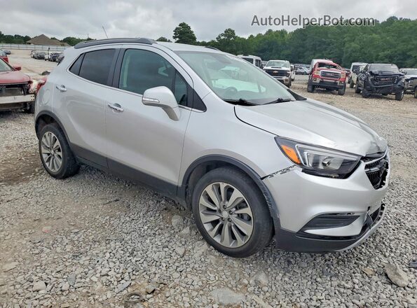 KL4CJASB0KB731415 2019 BUICK ENCORE Серебряный Передняя правая четверть
