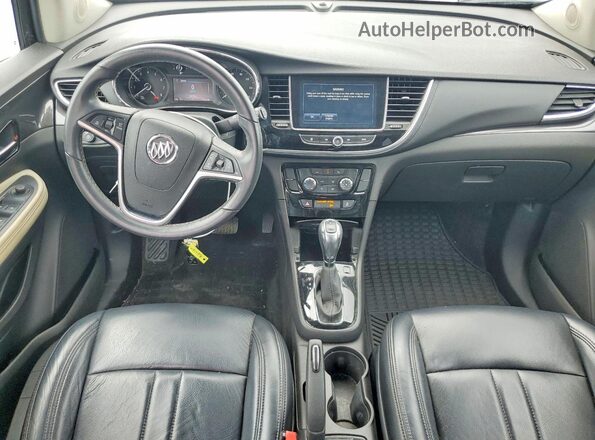 KL4CJASB0KB731415 2019 BUICK ENCORE Серебряный Вид панели приборов