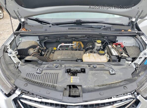 KL4CJASB0KB731415 2019 BUICK ENCORE Серебряный Вид подкапотного пространства