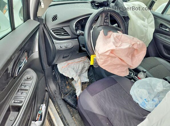 KL4CJASB0KB745847 2019 BUICK ENCORE Белый Вид панели приборов