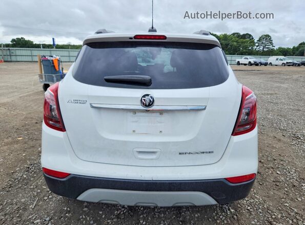 KL4CJASB0KB745847 2019 BUICK ENCORE Белый Вид сзади