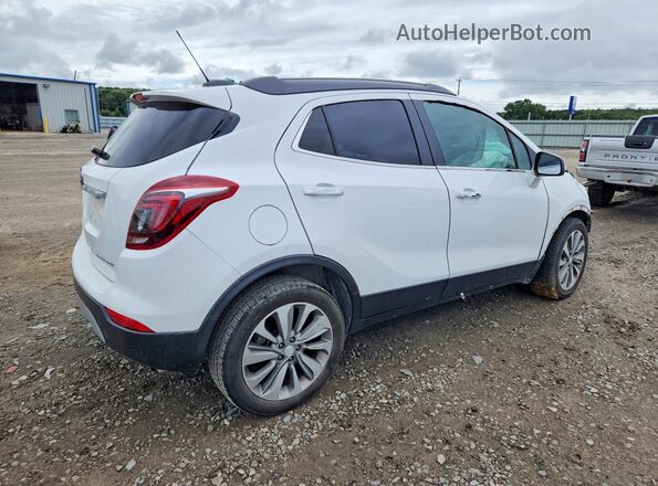 KL4CJASB0KB745847 2019 BUICK ENCORE Белый Задняя правая четверть