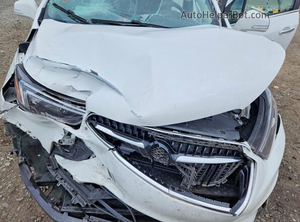KL4CJASB0KB745847 2019 BUICK ENCORE Белый Вид задней части салона