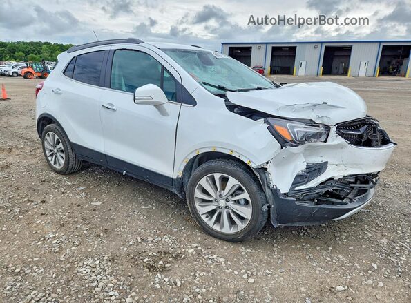 KL4CJASB0KB745847 2019 BUICK ENCORE Белый Передняя правая четверть