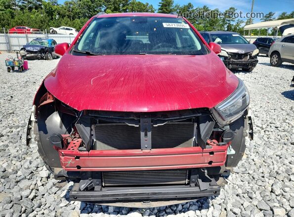 KL4CJASB0LB005166 2020 BUICK ENCORE Красный Вид спереди
