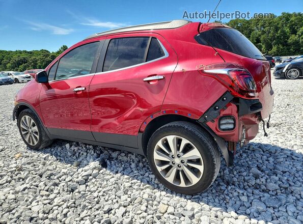 KL4CJASB0LB005166 2020 BUICK ENCORE Красный Задняя левая четверть