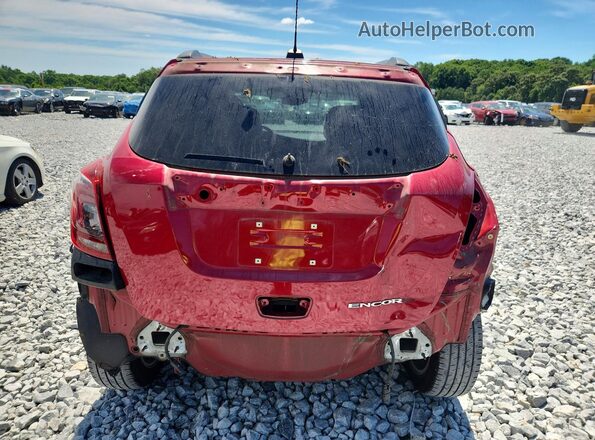 KL4CJASB0LB005166 2020 BUICK ENCORE Красный Вид сзади
