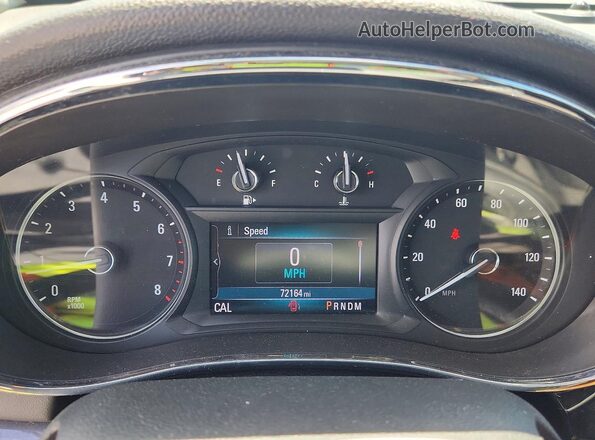KL4CJASB0LB005166 2020 BUICK ENCORE Красный Вид щитка приборов