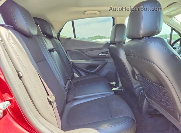 KL4CJASB0LB005166 2020 BUICK ENCORE Красный Вид задней части салона