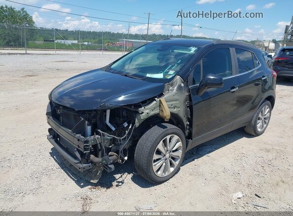 KL4CJASB0LB018791 2020 BUICK ENCORE Black Առջևի ձախ երեք քառորդ տեսարան