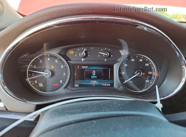KL4CJASB0LB018967 2020 BUICK ENCORE Red Vista del cuadro de instrumentos
