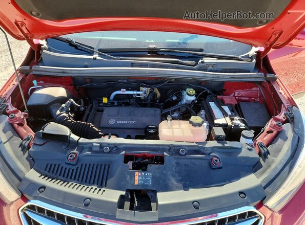 KL4CJASB0LB018967 2020 BUICK ENCORE Red Vista interior trasera
