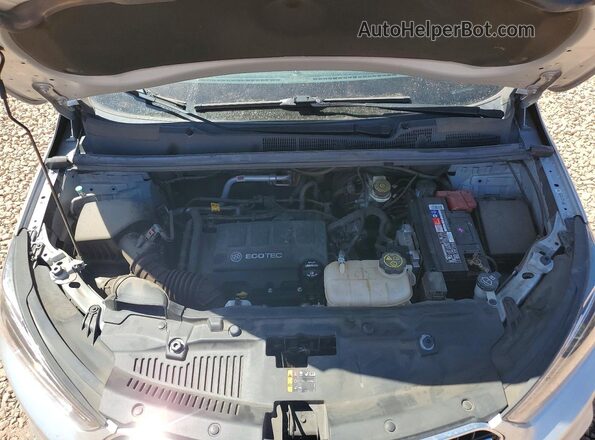 KL4CJASB1HB045635 2017 BUICK ENCORE Silver Widok komory silnika
