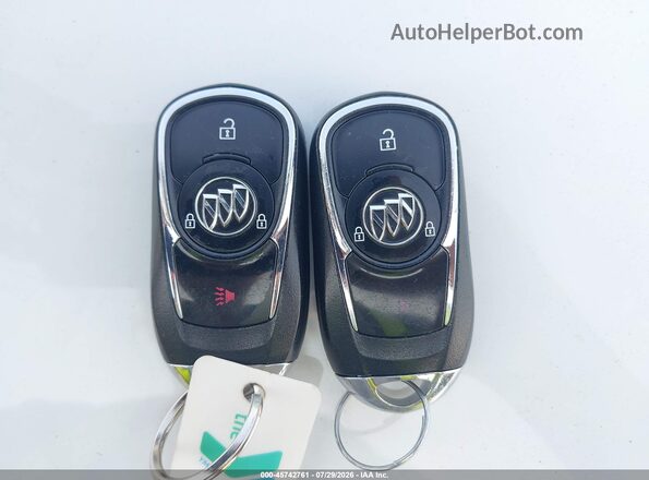 KL4CJASB1HB058076 2017 BUICK ENCORE Белый Вид панели приборов