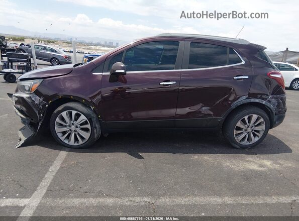 KL4CJASB1HB100164 2017 BUICK ENCORE Burgundy უკანა სალონის ხედი