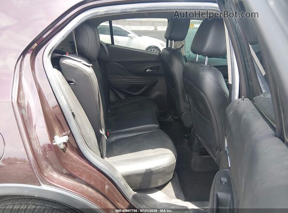 KL4CJASB1HB100164 2017 BUICK ENCORE Burgundy VIN კოდის სტიკერის ხედი