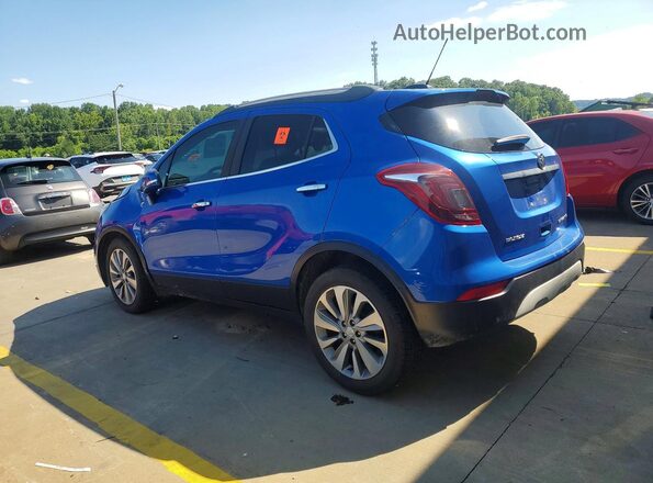 KL4CJASB1HB111830 2017 BUICK ENCORE Синий Задняя левая четверть