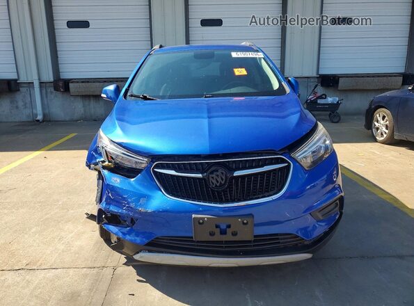KL4CJASB1HB111830 2017 BUICK ENCORE Синий Вид спереди