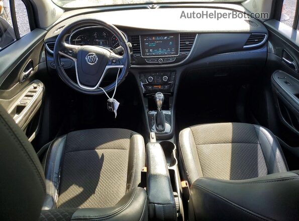 KL4CJASB1JB516740 2018 BUICK ENCORE Black წინა პანელის ხედი