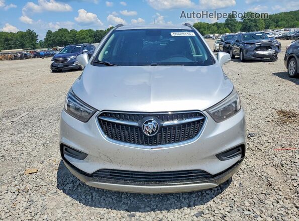 KL4CJASB1JB517838 2018 BUICK ENCORE Silver Вид спереду