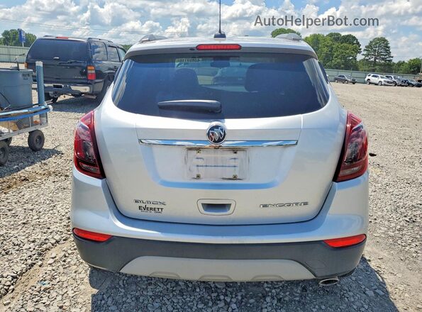 KL4CJASB1JB517838 2018 BUICK ENCORE Silver Вид ззаду