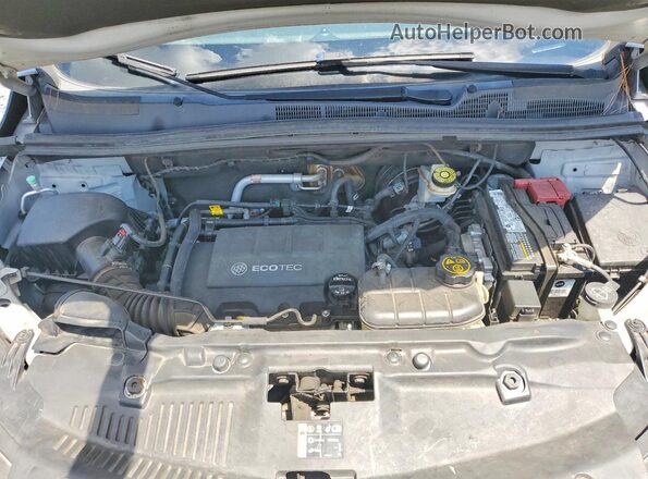 KL4CJASB1JB517838 2018 BUICK ENCORE Silver Вид підкапотного простору