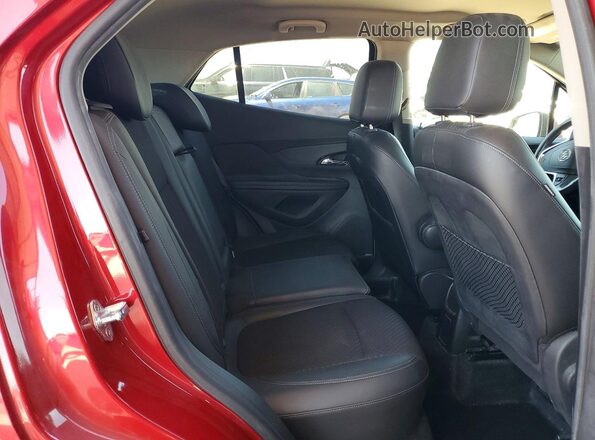 KL4CJASB1JB521520 2018 BUICK ENCORE Red Rear interior view