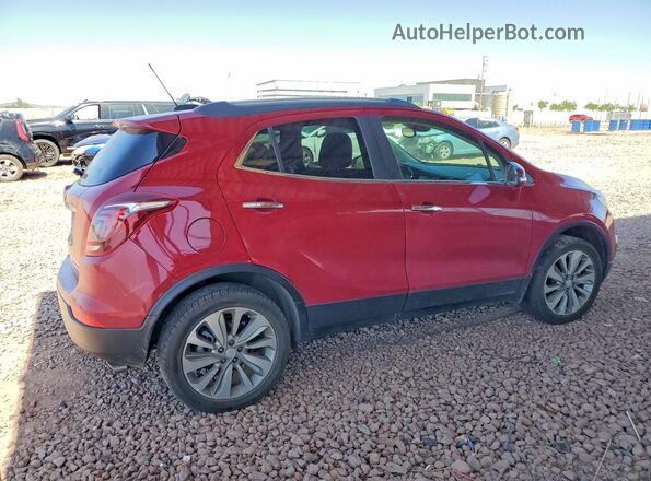 KL4CJASB1JB521520 2018 BUICK ENCORE Red Rear right