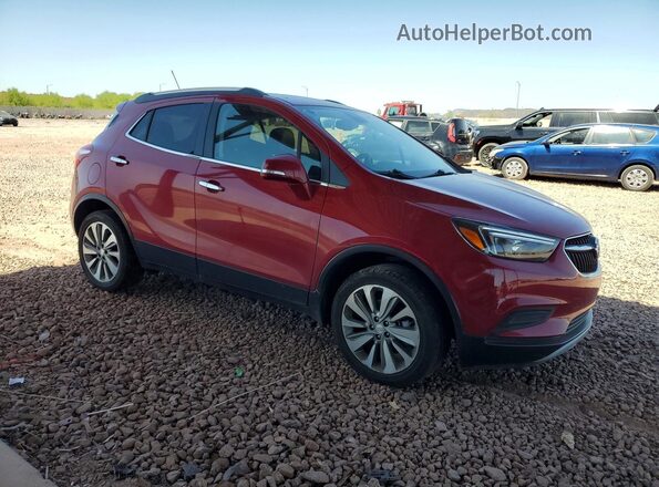 KL4CJASB1JB521520 2018 BUICK ENCORE Red Front right