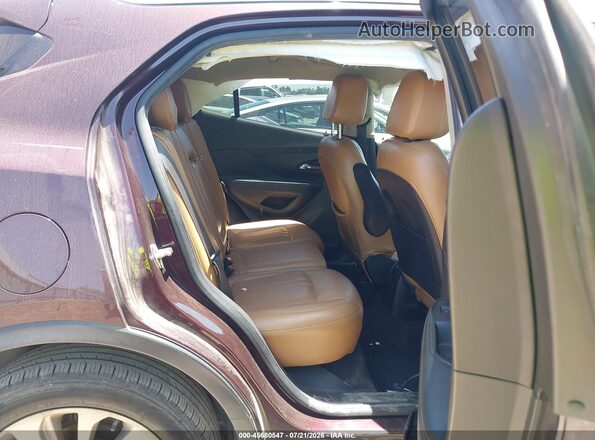 KL4CJASB1JB585069 2018 BUICK ENCORE Purple VIN კოდის სტიკერის ხედი