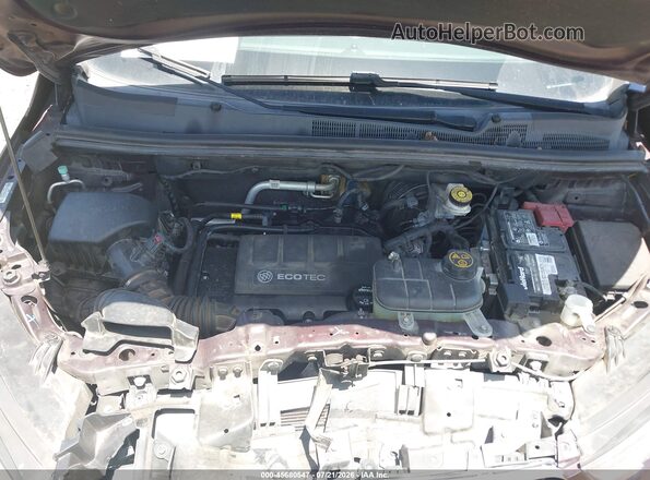 KL4CJASB1JB585069 2018 BUICK ENCORE Purple უკანა ხედი