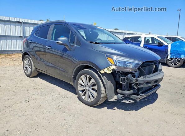 KL4CJASB1JB594290 2018 BUICK ENCORE Gray Առջևի աջ