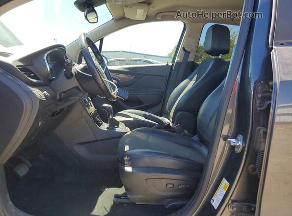 KL4CJASB1JB594290 2018 BUICK ENCORE Gray Սալոնի դիմացի տեսք