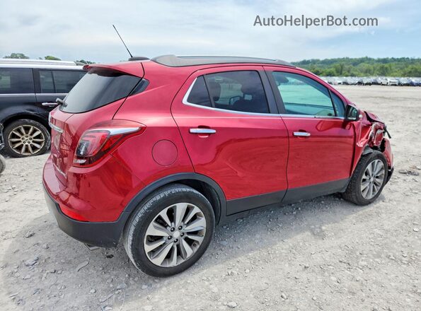 KL4CJASB1JB622461 2018 BUICK ENCORE Красный Задняя правая четверть